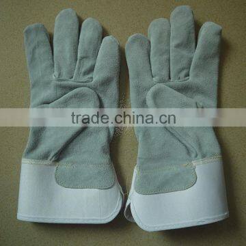 leather working gloves for rigger with CE standard