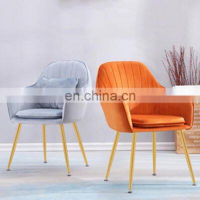 Sofas Gold Nordic Single Velvet Office Chair Luxury Upholstered Modern Home Cheap Sectionals Set Furniture Living Room Sofas