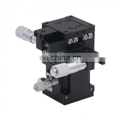 SEMXYZ-40 XYZ 3-Axis Manual Linear Stage 40x40mm Micrometer Linear Stage w/ Crossed-Roller Bearing