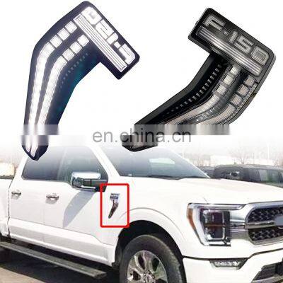 2021 Accessories Raptor Pickup Truck DRL Grill Fender Light for Ford F150 photo-2