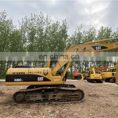 High quality cat 330c 330cl crawler excavator for sale