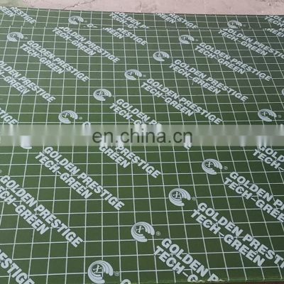 Full Birch Plywood 1220*2440*18mm Plastic Formwork Plywood Green PP Plywood