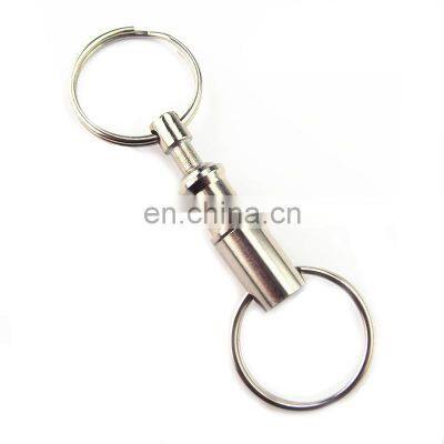 Fashion High Quality Metal Pull Apart Key Ring