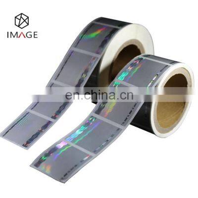 Квадратные голографические защитные наклейки с штрих-кодом и QR-кодом photo-4