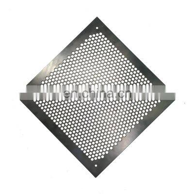 0.8mm/1.0mm Thickness Stainless Steel AISI-430 Round Hole Perforated Metal Mesh for Decorative