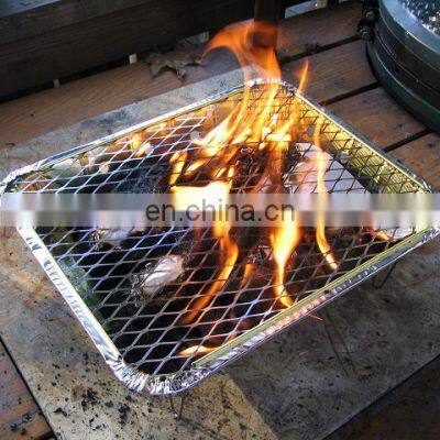 Korean BBQ mesh reusable galvanized expanded metal mesh