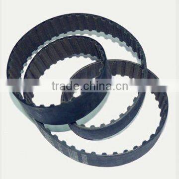 Fiber glass cord rubber timing belt used for machine tool