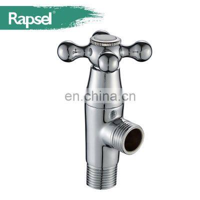 Rapsel Good Price Brass Body Chrome Plated 90 Degree Water Angle Valve