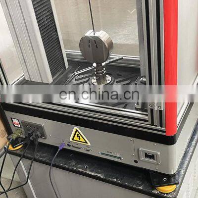 WDW-E 110kn 50kn 100kn Plastic Plywood Rubber Tensile Wire Strength Testing Machine photo-5