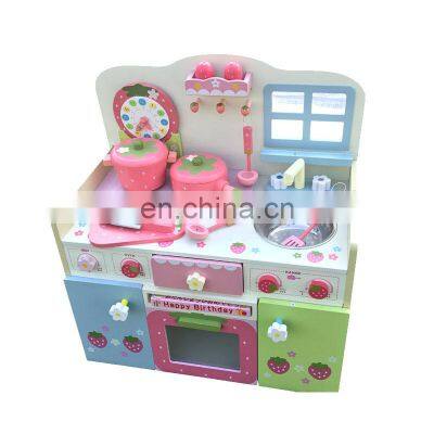 Double sided luxurious Kitchen Wooden Playhouse for Children Items