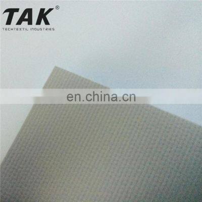 500gsm Grey Color uv Protected Anti Static Pvc Knife Coated Tarpaulin 500 Gsm uv Protection Pvc Tarpoline photo-3