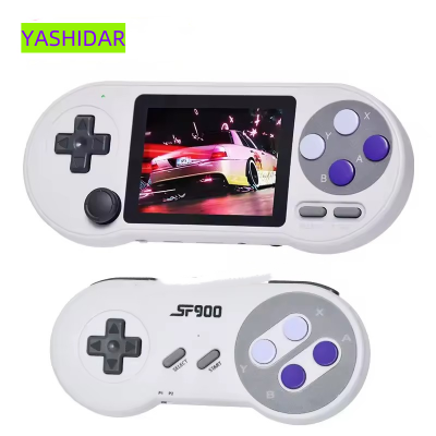 Sf2000 Handheld Game Player 3inch Built In 6000+ Retro Games 16gb Dual Player Support Tv Av Output Portable Game Console