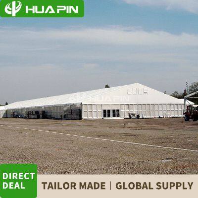 Storage Tent 3000 Square Meters Aluminum Alloy Warehouse Tent Industrial Temporary Workshop Canopy Wind and Rain Resistance photo-3