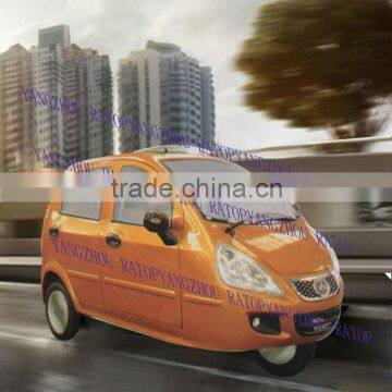 2015 top selling closed body type 3wheel 5 seat electric car