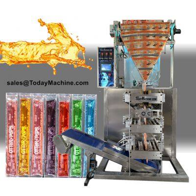 Automatic Liquid Multi Lane Stick Sachet Shampoo Mouthwash Energy Gel Packing Machine