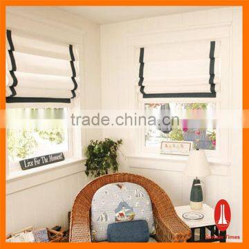 Curtain times Electric Ready-made Roman Blinds With motorized electric