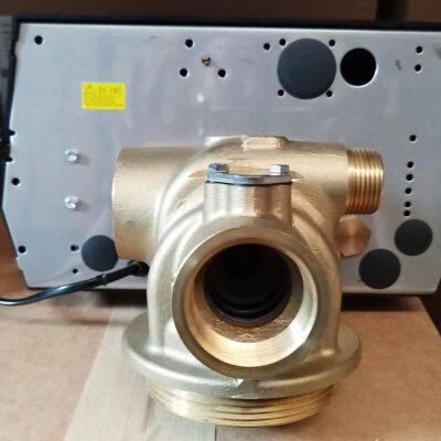 Industrial commercial brass high flow long lasting mechnical digital water control valve for water treatment