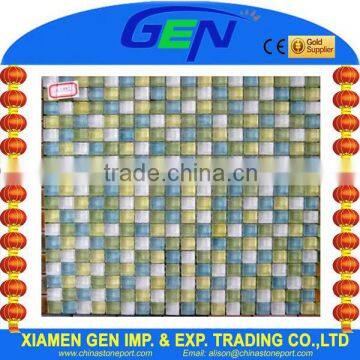 Cheap Cracked Crystal Glass Mosaic