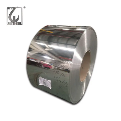 Tin Coated Steel Coil T1-DR9 Temper for Food Cans, Aerosol Cans, Batteries & Cable Manufacturing With High Formability
