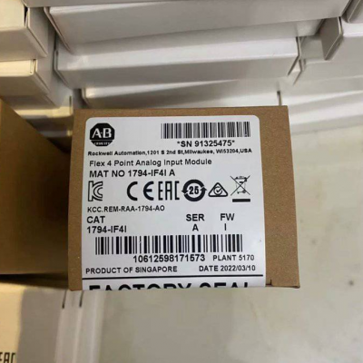 AB Advantage 1794-IF4I Flex I/O Analog Input Module, 16-bit, 4 isolated inputs 1794IF4I