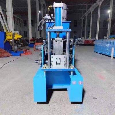Automatic Metal Steel Door Frame Panel Window Frame Making Machine Cheap Price Cold Roll Forming Machine Motor Core Component photo-3