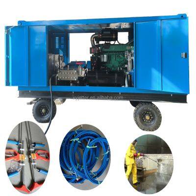 1500bar Pressure Washer Pipe Cleaning Hull Paint and Rust Removal