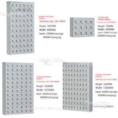 Large Capacity Mobile Phone Charging Locker With Aluminum Handle and Efficient USB Charging Ports | Perfect for Public Spaces and Retail photo-2