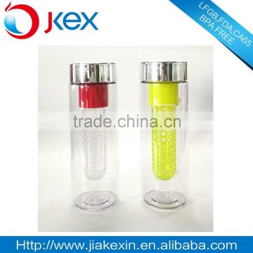 tritan Lemon bottle juicer with metal cover