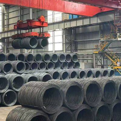 SAE1006 Q195B 82B 5.5 8 12 18mm Hot Rolled Steel Wire photo-2