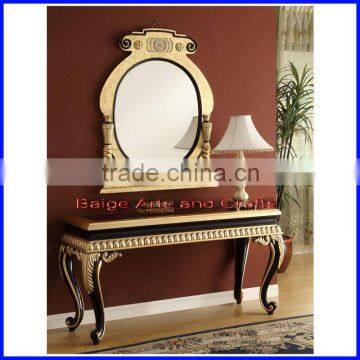 Cheap Modern Resin Consoles Table with Mirror S-1804B