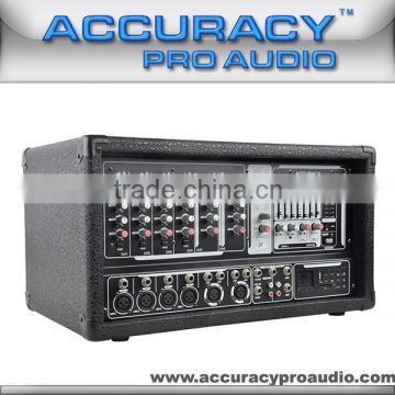 Professional 6 Channel Active Powered Mixer PM620-MP3