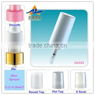 18/410 fine mist valve with cap , plastic fine mist sprayer for cosmetic packaging , mist water sprayer