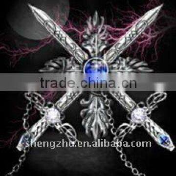 2012 new design cheap low price traditional religion Jesus Christian diamond cross Jewelle pendant rhinestone cross pendants