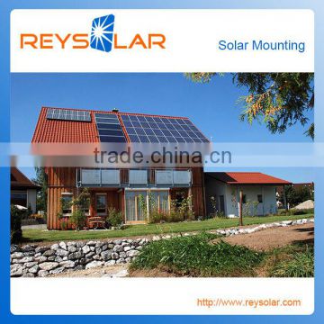 pv solar module slanted tile roof aluminum mount/bracket/al solar energy racking system