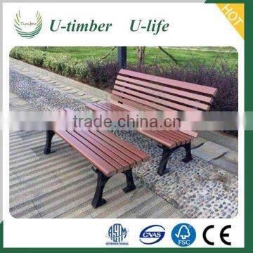 Latest designs and styles WPC composite outdoor bench