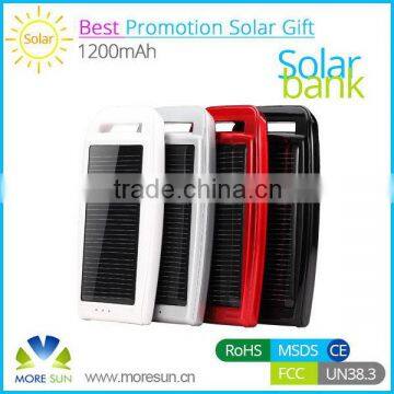 Alibaba china best selling 1200mah mini solar charger power bank