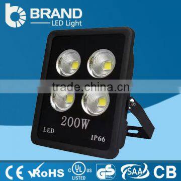 Alibaba China supplier High lumen 200watt competitive price led flood light ip66 RGB outdoor flood light led CE/ROHS