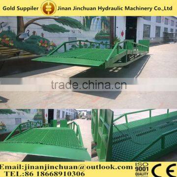 CE-approved Forklift Mobile Hydraulic Mobile Dock Ramp for Container Truck