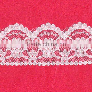 2013 fashion non elastic lace narrow trim for lace dress