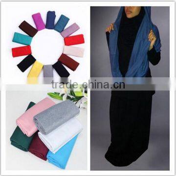 Wholesale Cheap Fashion Women Cotton Jersey Tube Circle Loop Plain Infinity Scarf