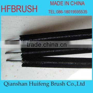 Brush roller in ceramic polishing