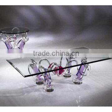 novel design acrylic furniture of coffee table or tea table