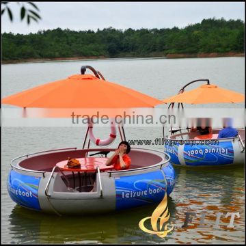 China directly sale Adult entertainment party BBQ Boats ,BBQ donut boat