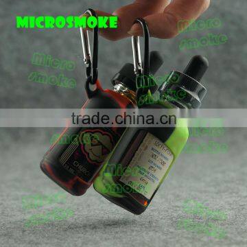 Colorful dropper with black bottle 30 ml e liquid bottle/essential oil carrying case