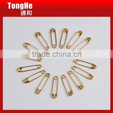 Free samples golden safety pin