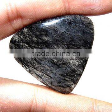 Black Ruhtile Cabochon