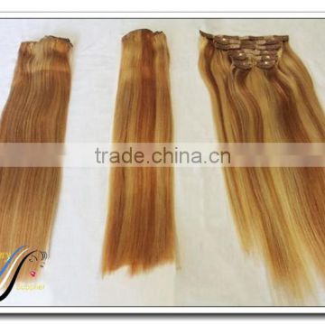 New selling factory price high quality 30 inch human hair extensions clip in 100% human hair best selling