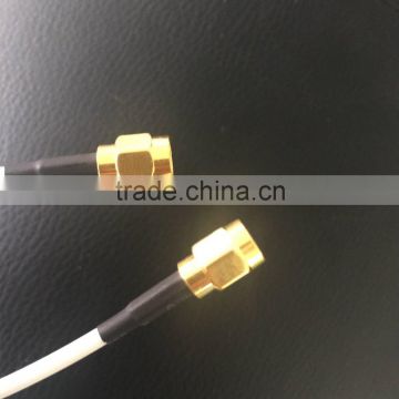 RG316 Jumper cable with SMA Male to male connectors, manufacturer in Nanjing