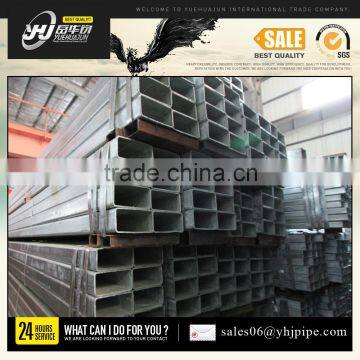 galvanized rectangular hollow tube made in China