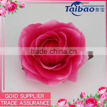 Colorful Wrist, hair or wreath making raw material artificial flower rose head                        
                                                Quality Choice